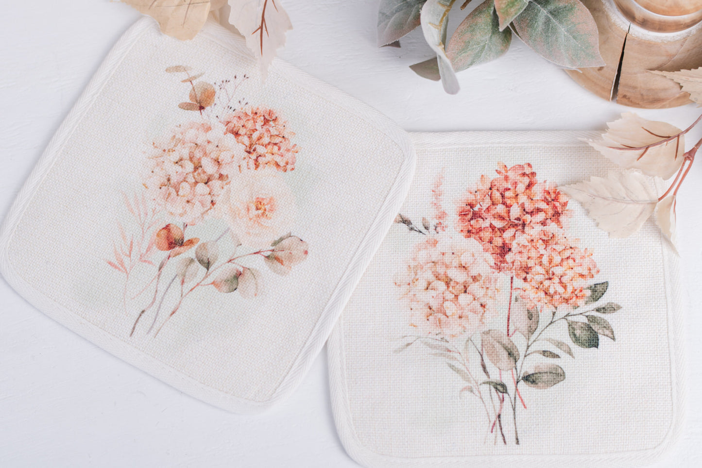 Spicy Floral Pot Holders