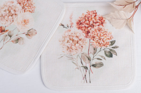 Spicy Floral Pot Holders