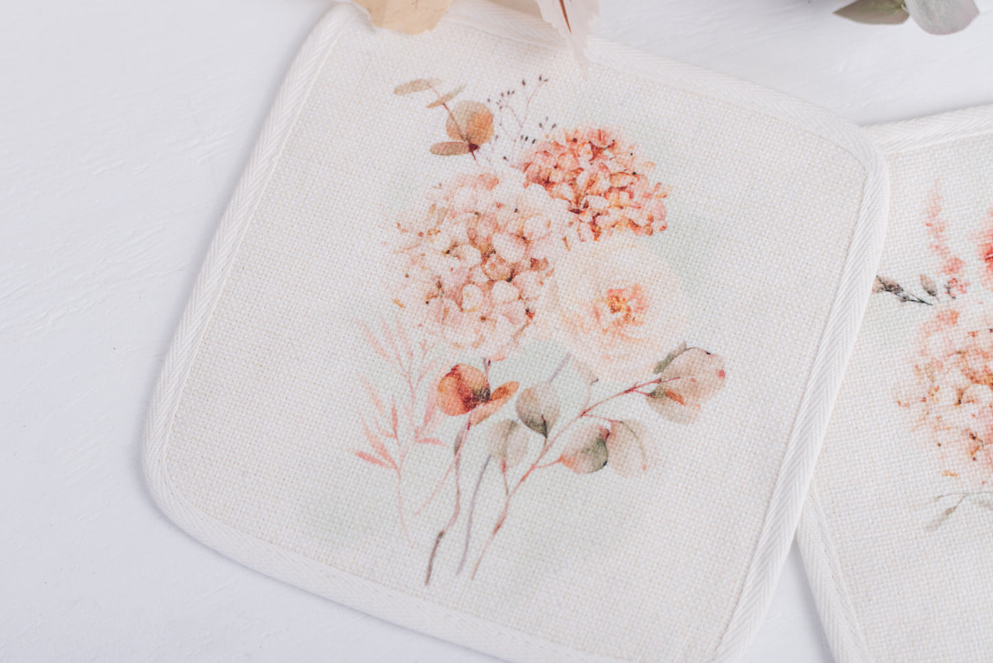 Spicy Floral Pot Holders