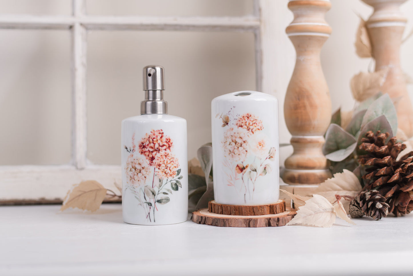 Spicy Floral Bathroom Set