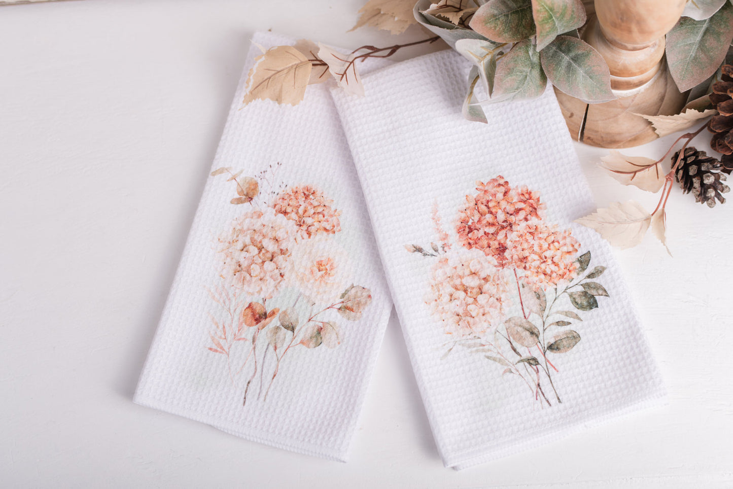 Spicy Floral Tea Towels