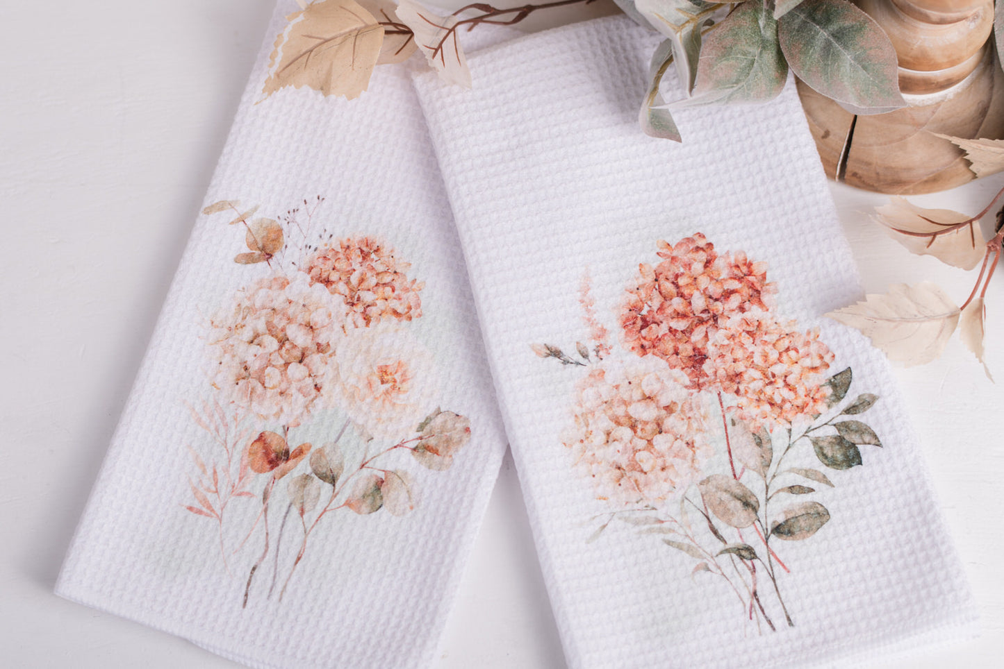 Spicy Floral Tea Towels