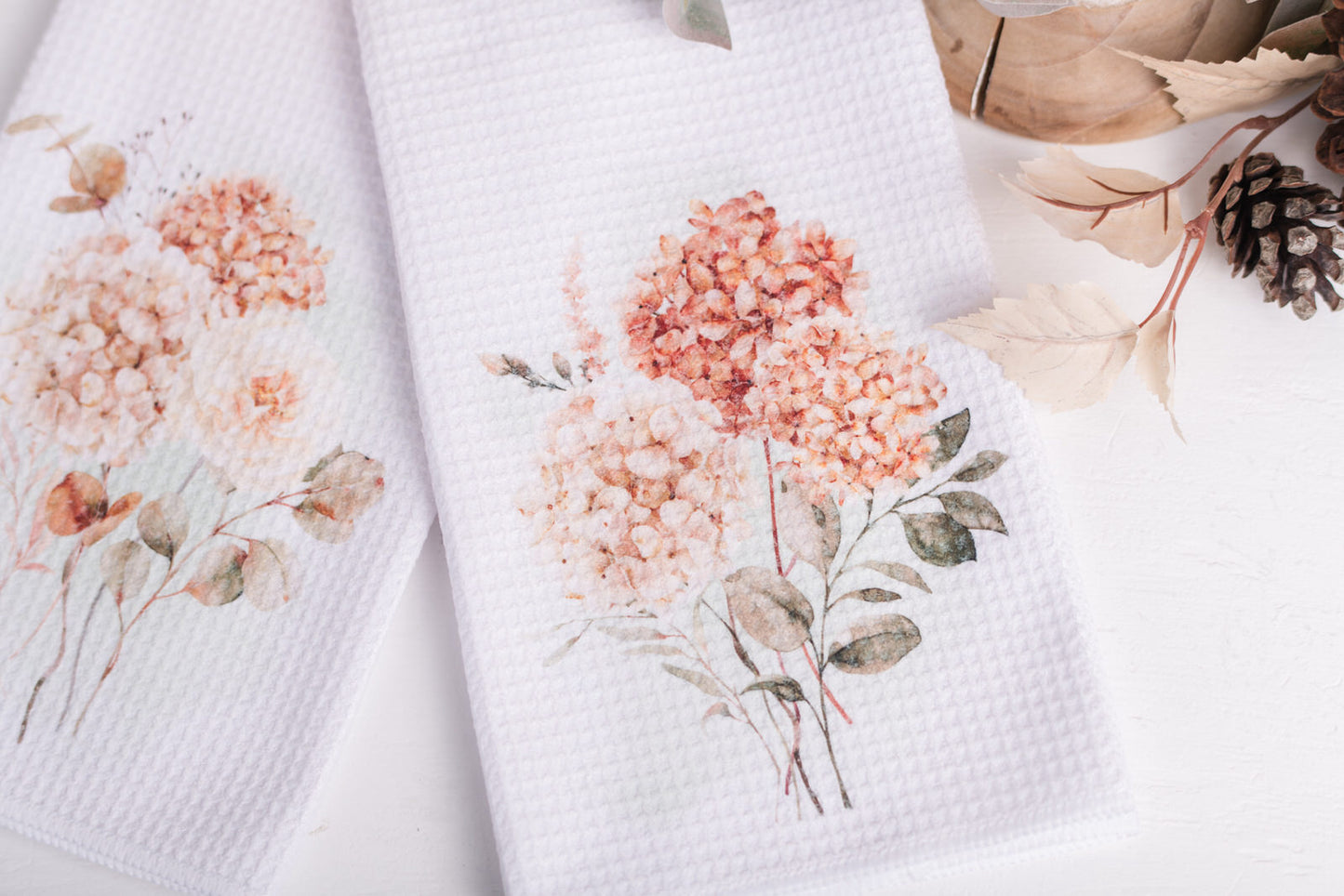 Spicy Floral Tea Towels