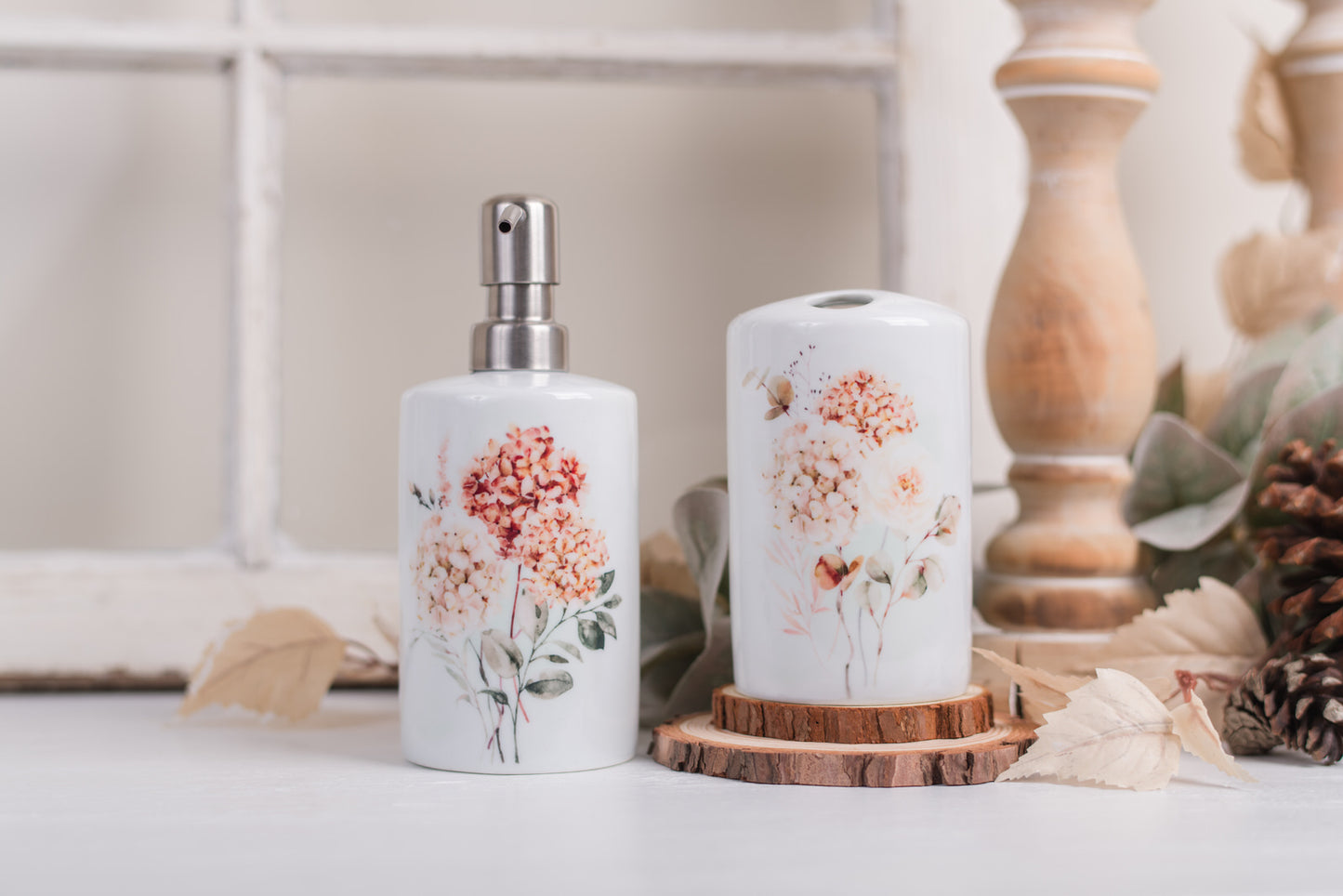 Spicy Floral Bathroom Set