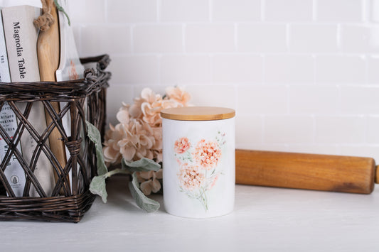 Spring Botanical Canister - Medium