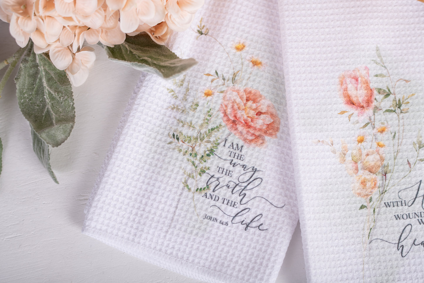 Spring Botanical Tea Towels