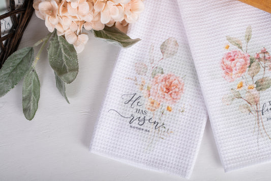 Spring Botanical Tea Towels