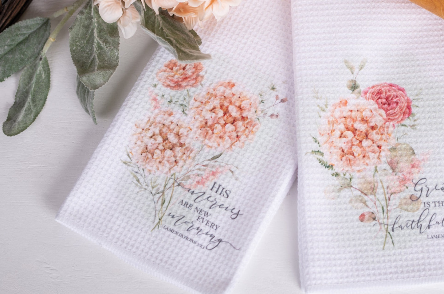 Spring Botanical Tea Towels