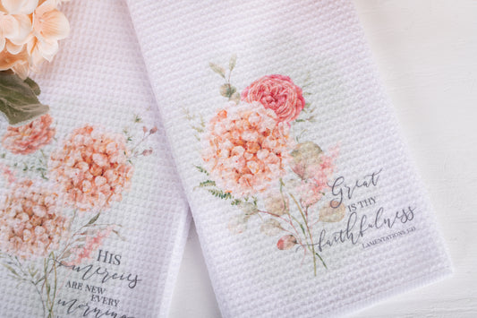 Spring Botanical Tea Towels