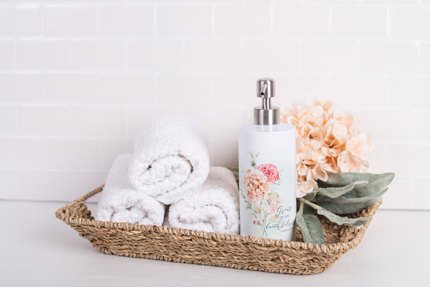 Spring Botanical Soap Dispenser