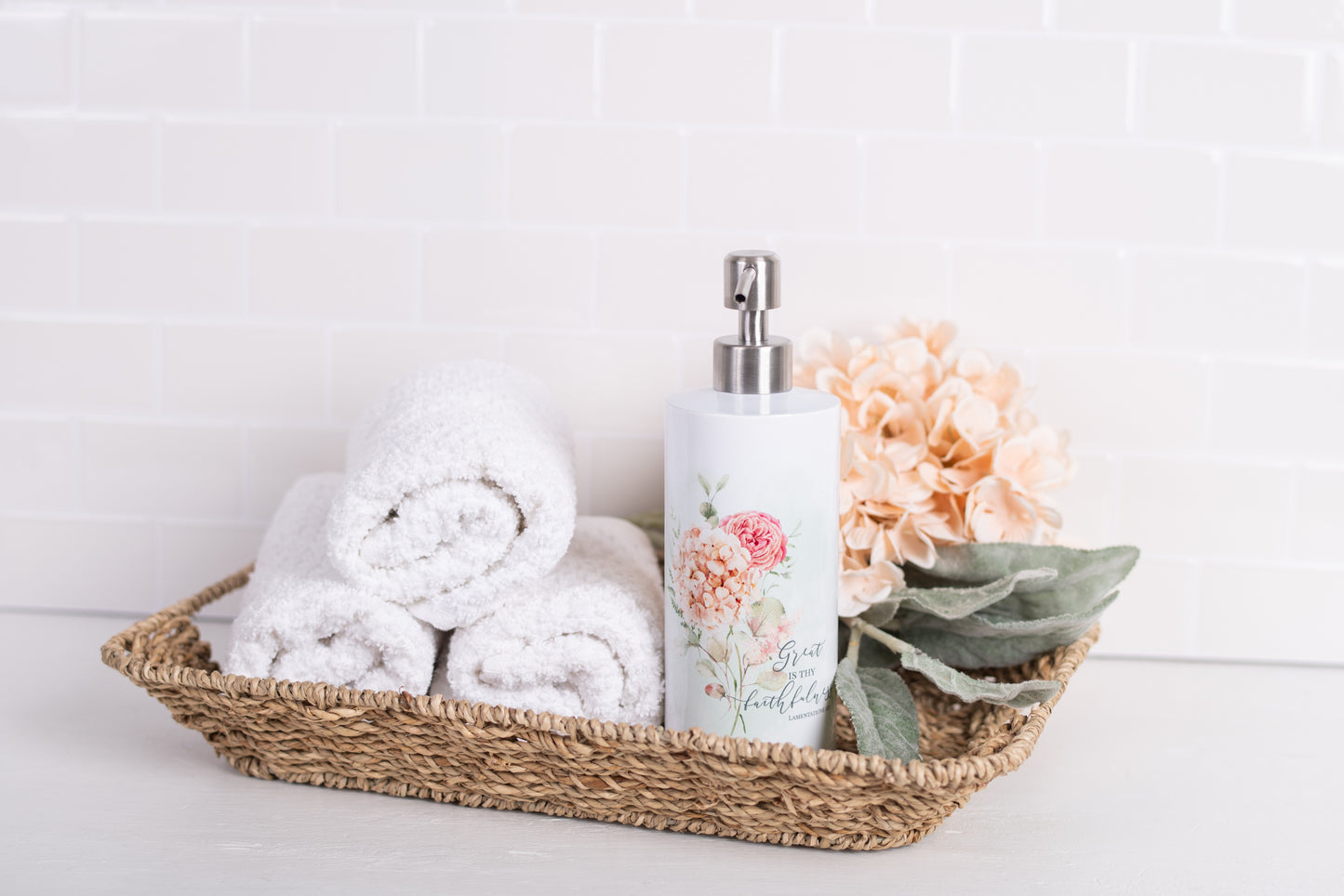Spring Botanical Soap Dispenser