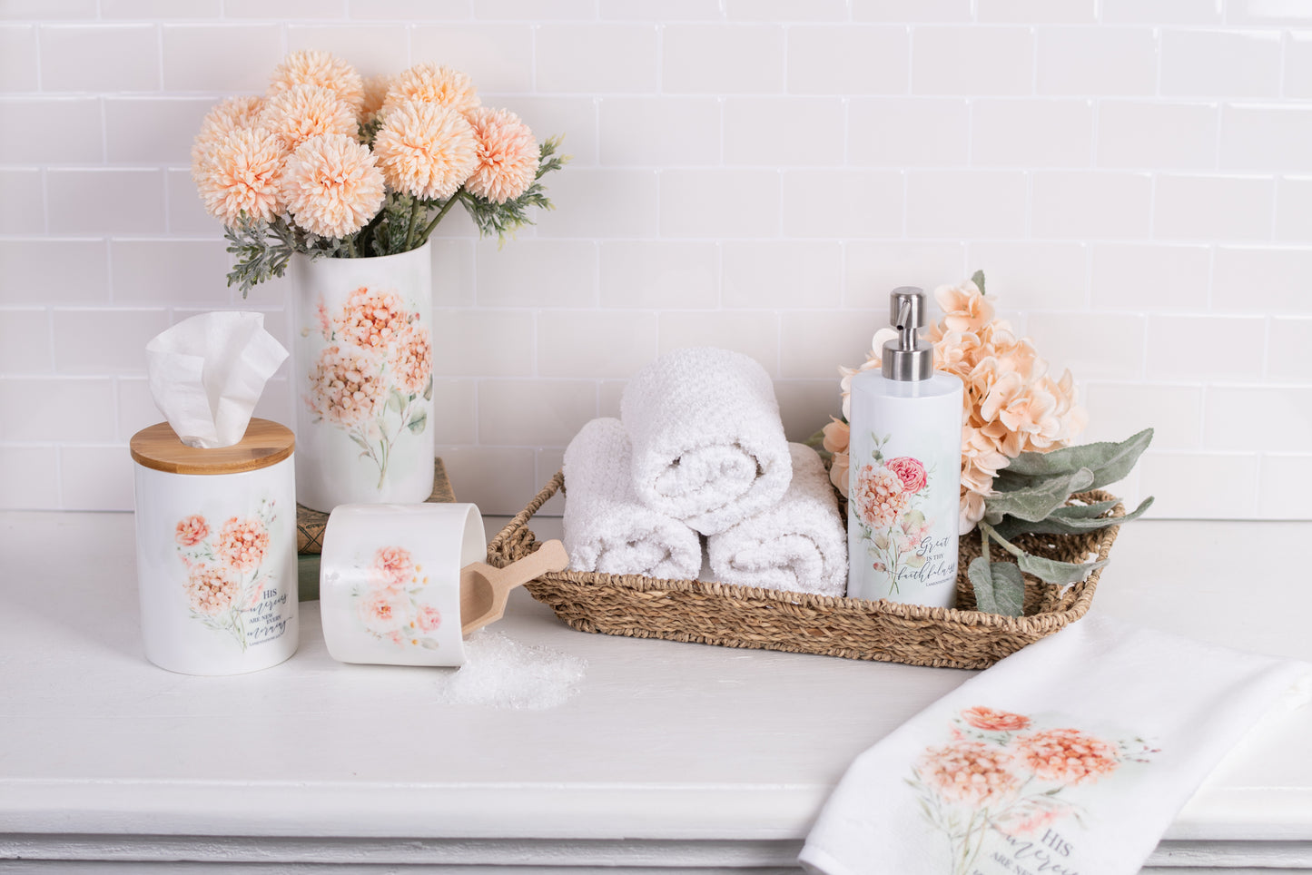 Spring Botanical Soap Dispenser