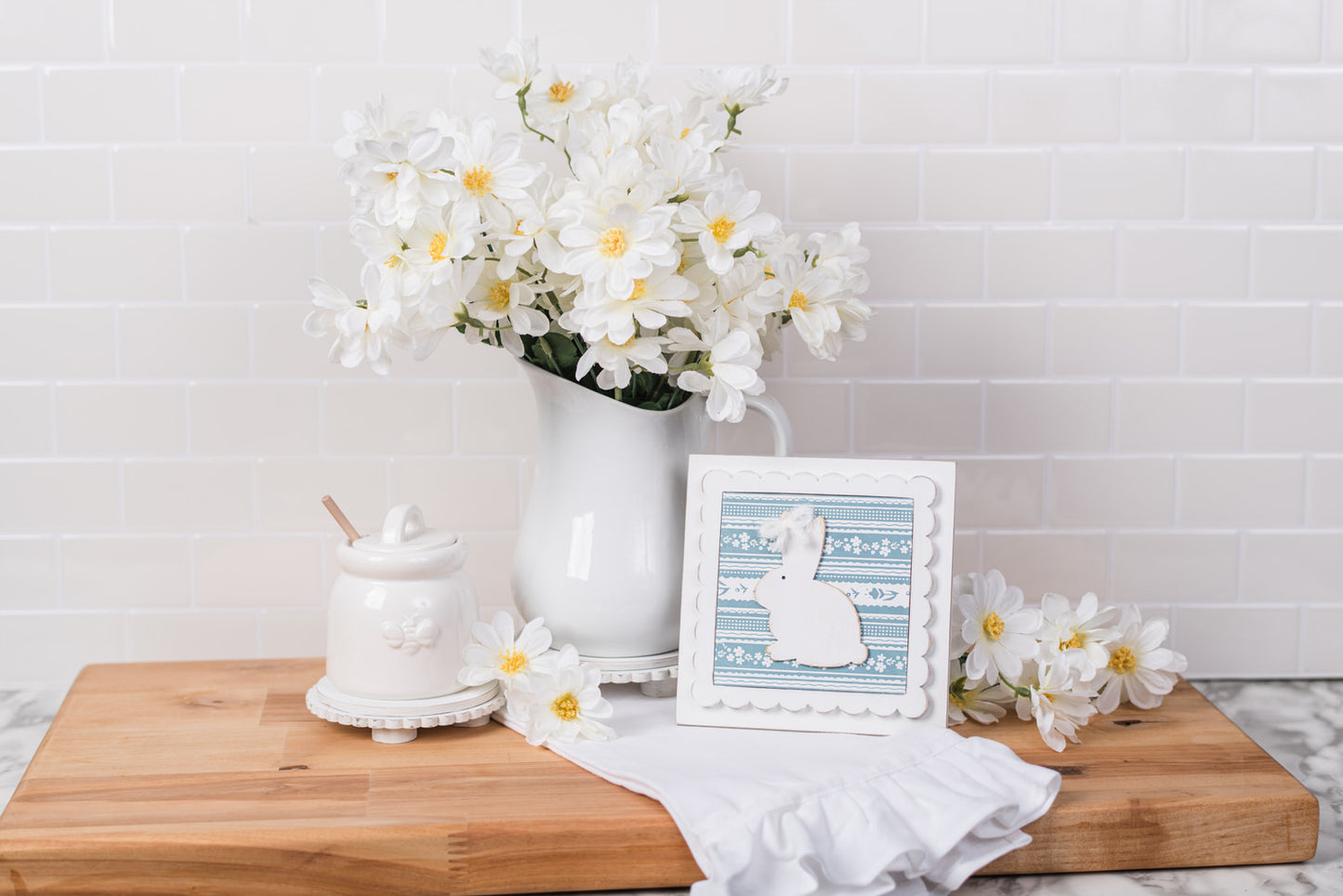 4.25" Scallop Square DIY Frame Kit - Interchangeable