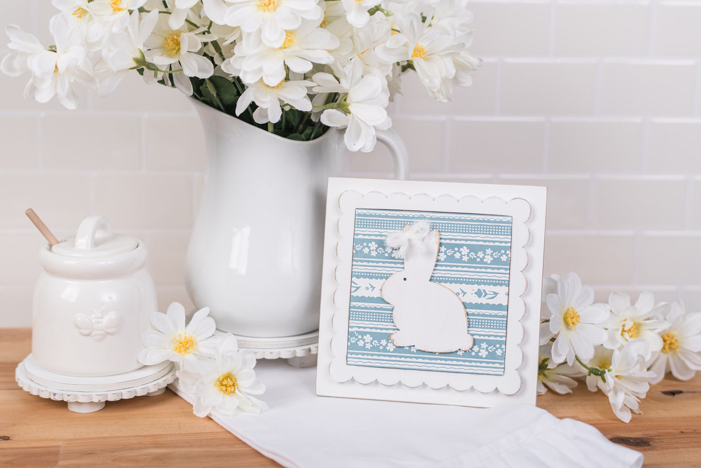 4.25" Scallop Square DIY Frame Kit - Interchangeable