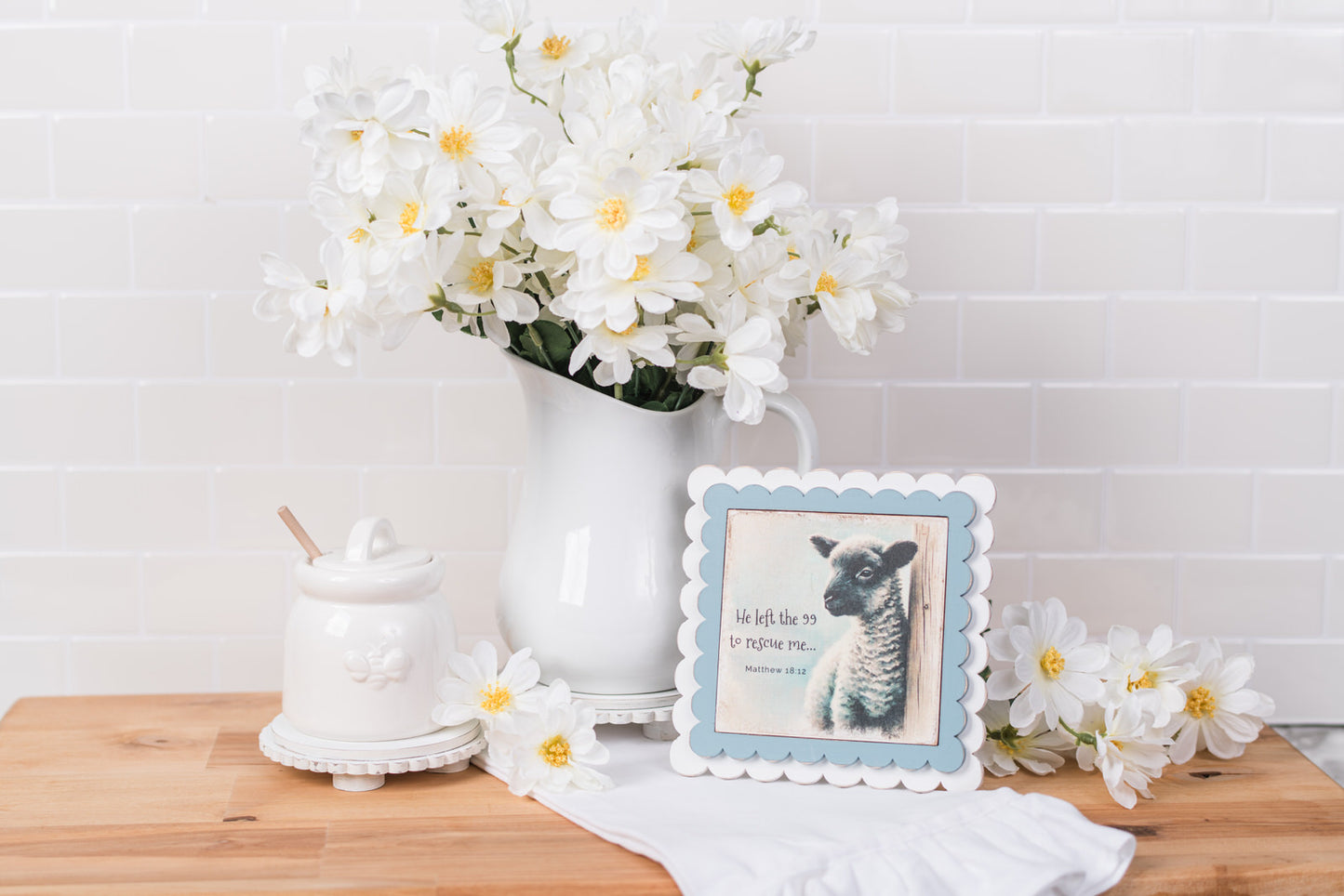 4.25" Scallop Square DIY Frame Kit - Interchangeable