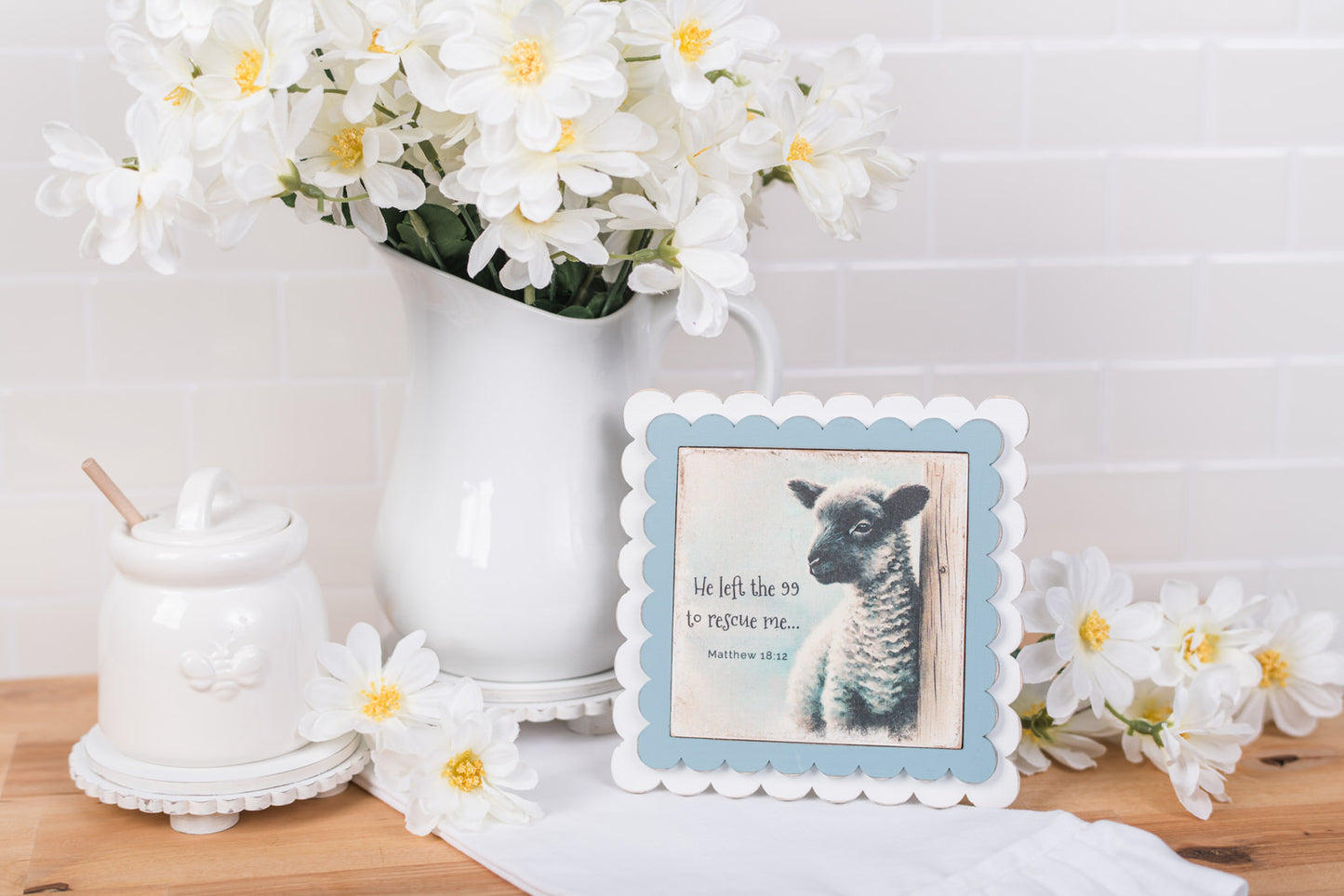 4.25" Scallop Square DIY Frame Kit - Interchangeable