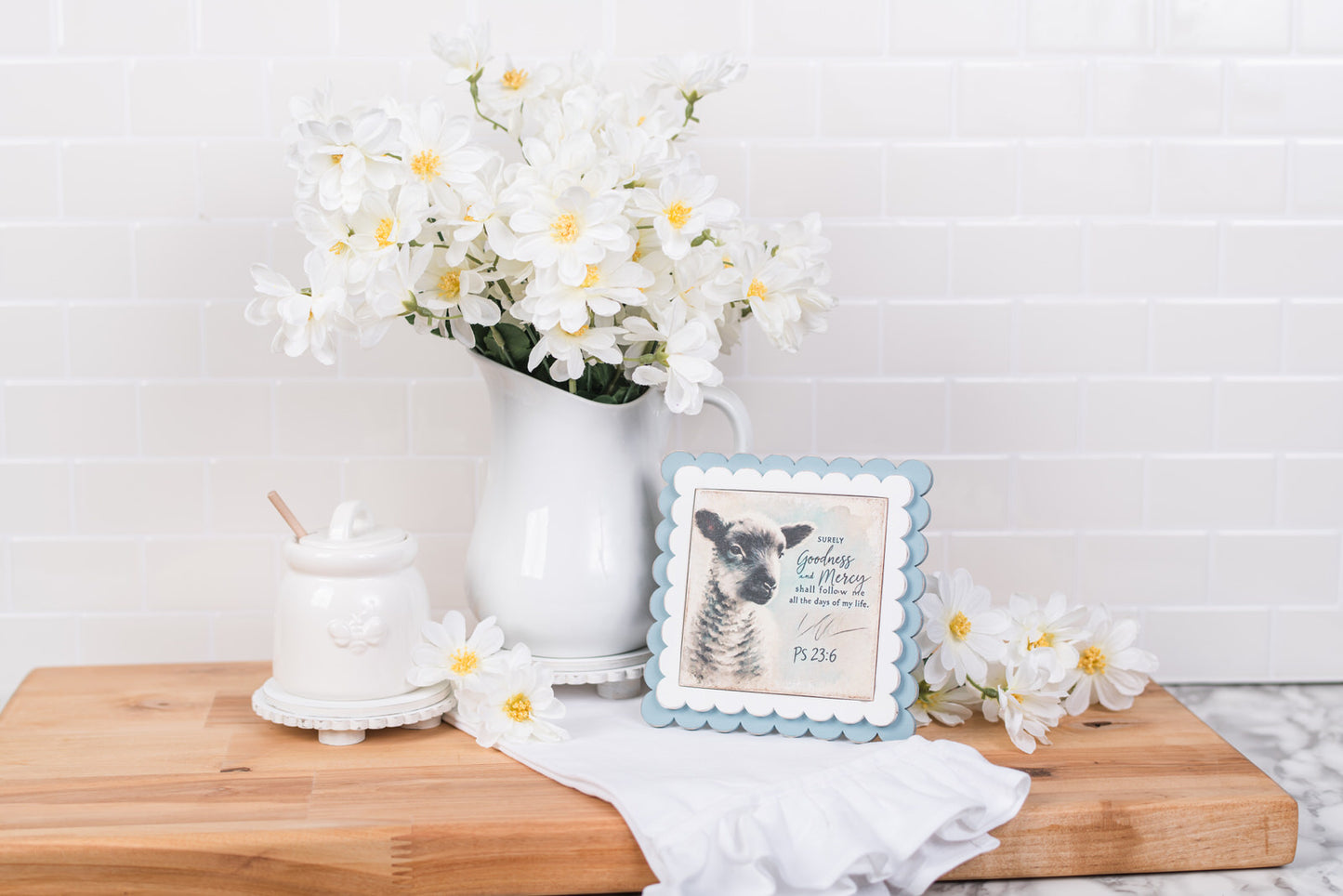 4.25" Scallop Square DIY Frame Kit - Interchangeable