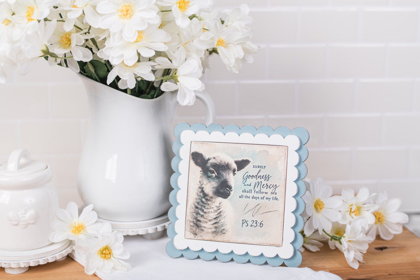 4.25" Scallop Square DIY Frame Kit - Interchangeable