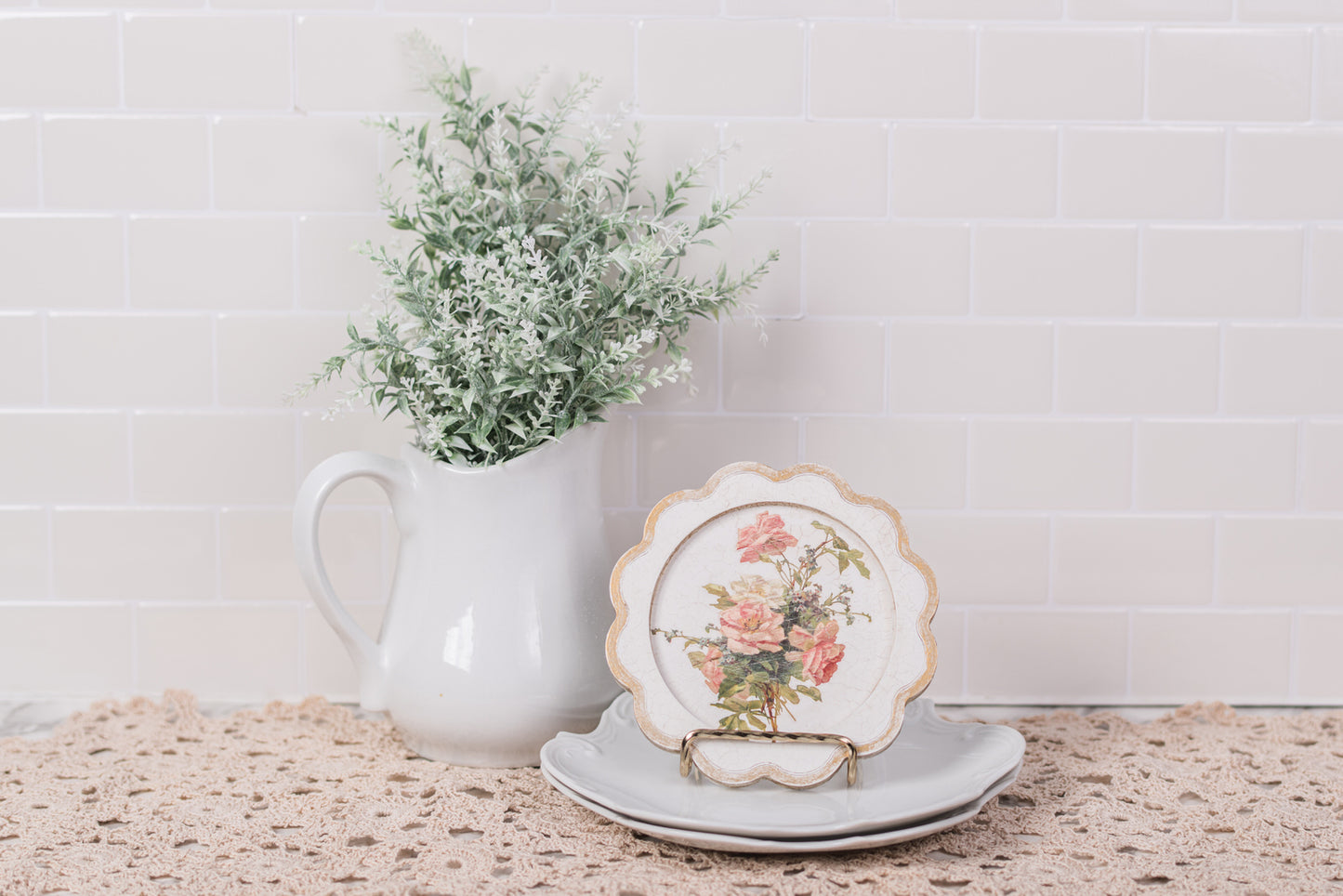 Vintage China Plate DIY Kit