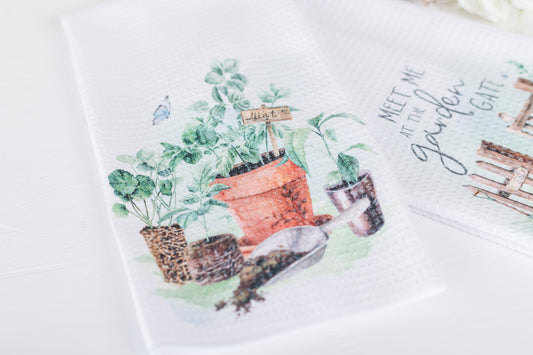 Country Garden Tea Towels