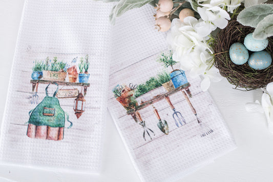 Country Garden Tea Towels
