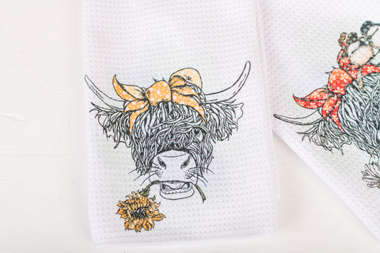 Whimsical Barnyard Tea Towels
