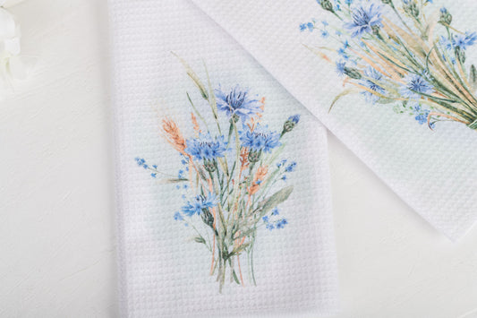 Flower Market Wildflower Tea Towels