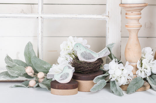 Eucalyptus Wooden Birds