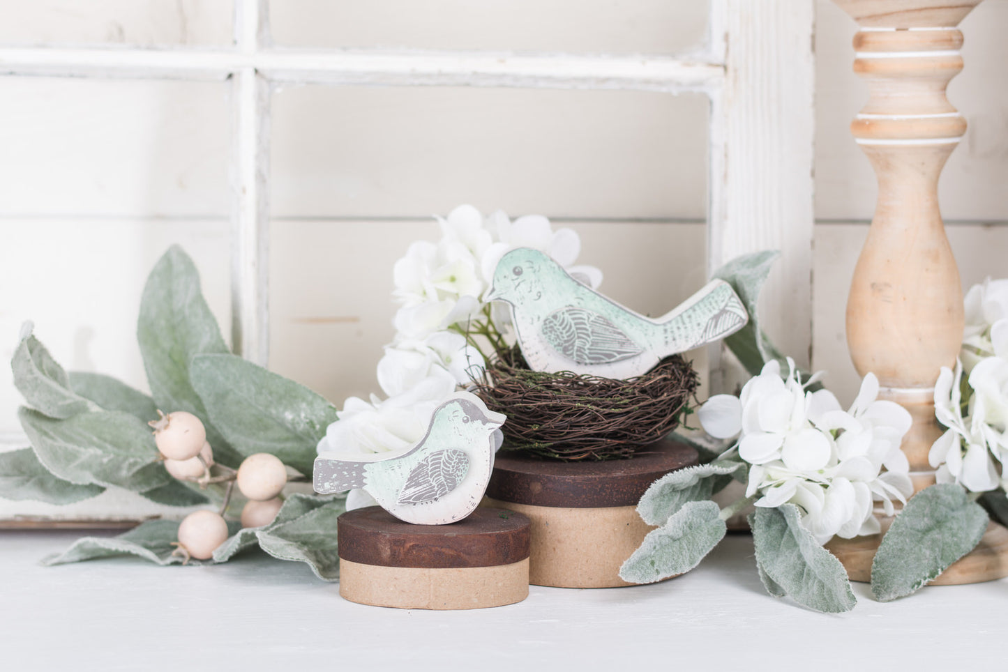 Eucalyptus Wooden Birds