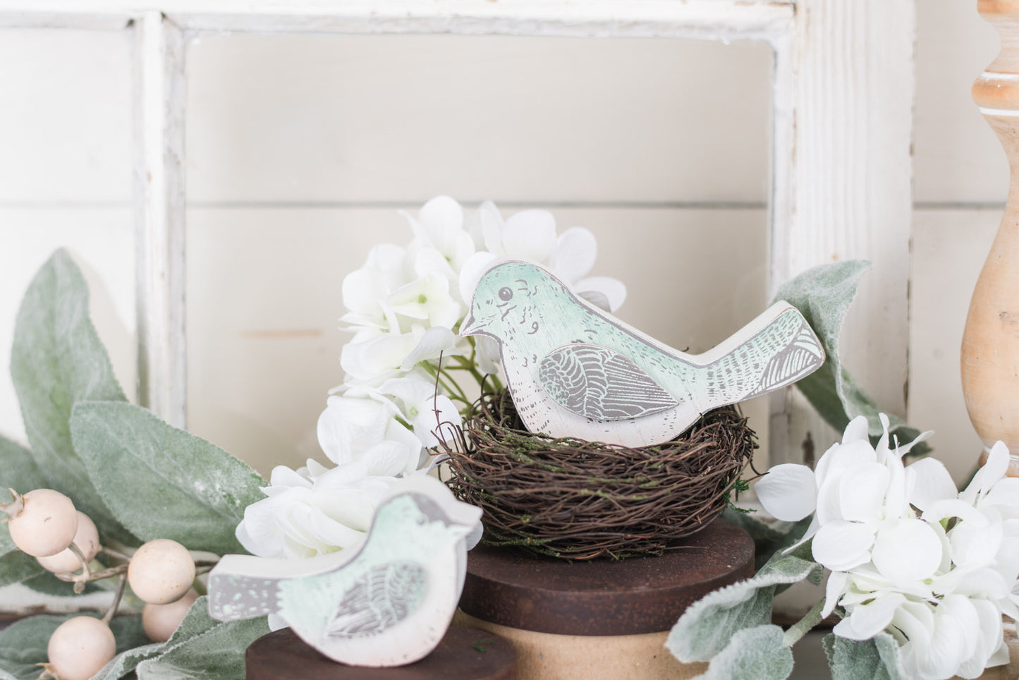 Eucalyptus Wooden Birds