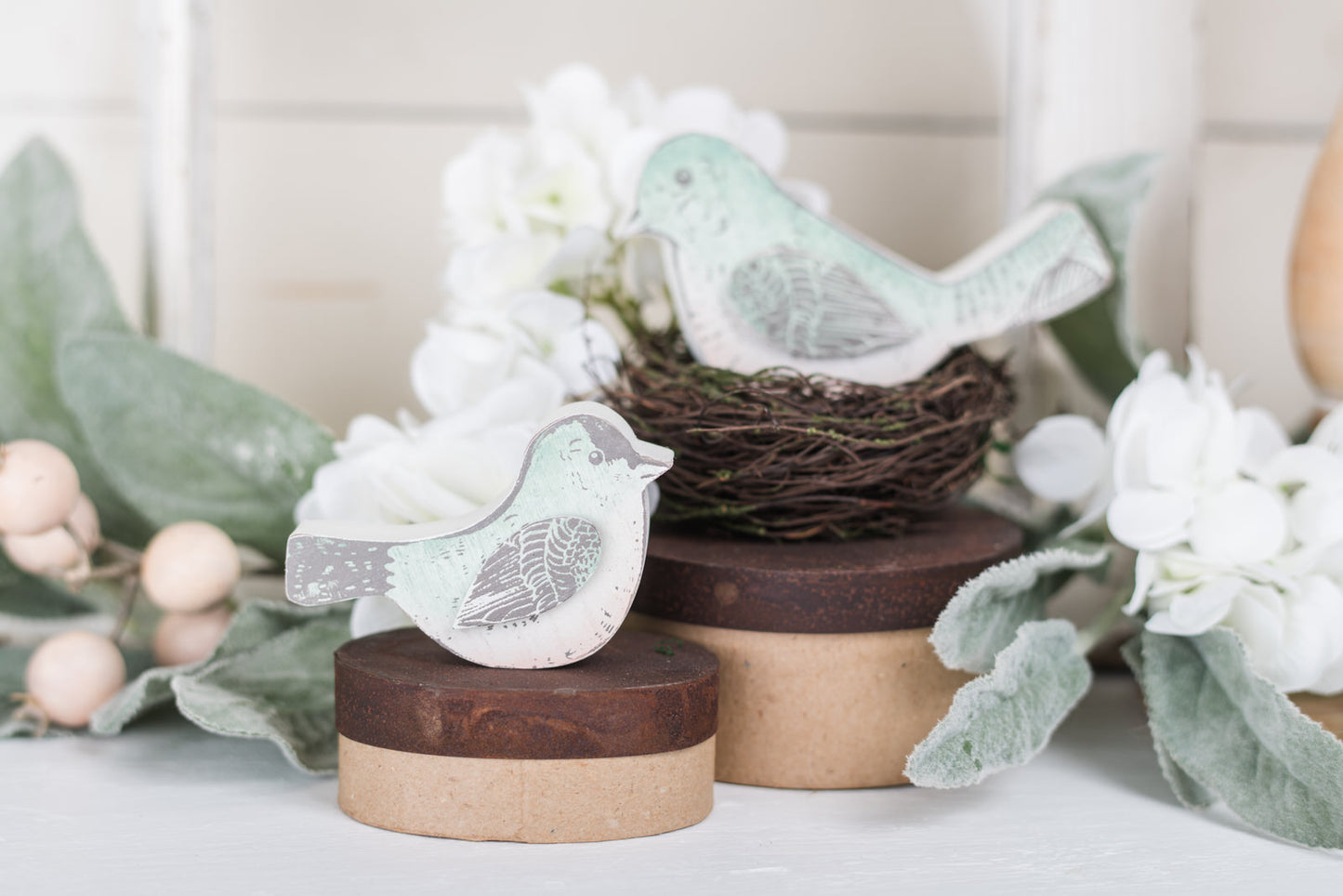 Eucalyptus Wooden Birds