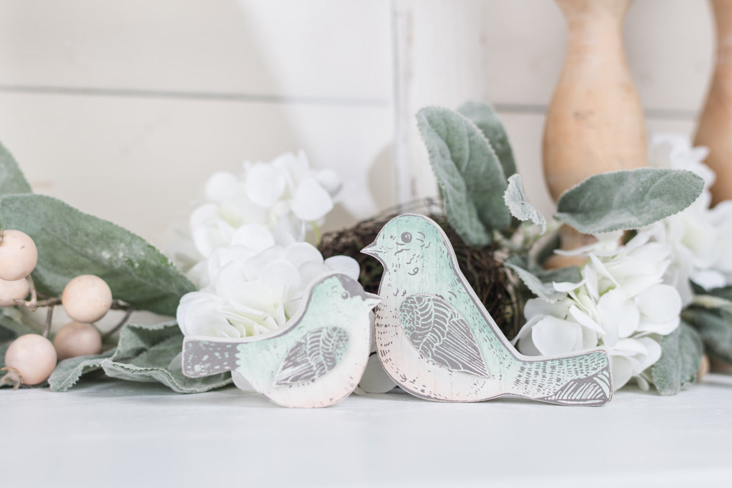 Eucalyptus Wooden Birds