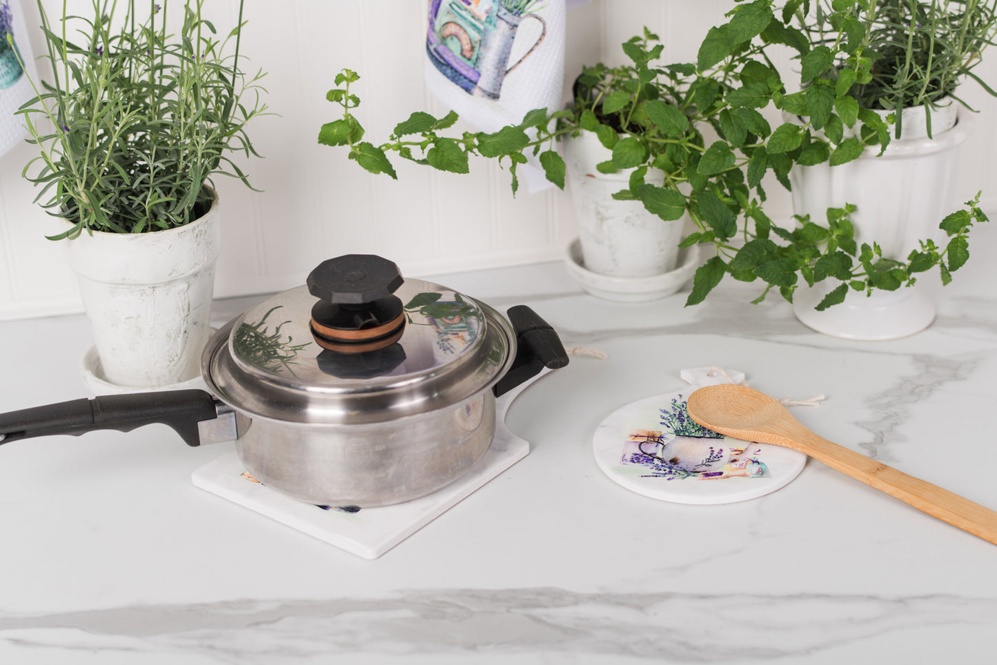 French Lavender Spoon Rest