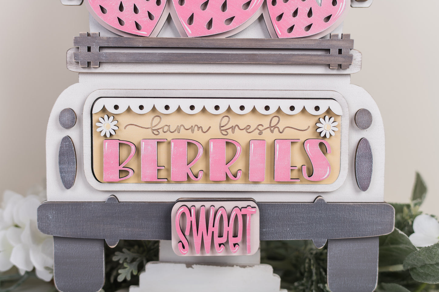 Strawberry Patch DIY Truck Interchangeable Kit