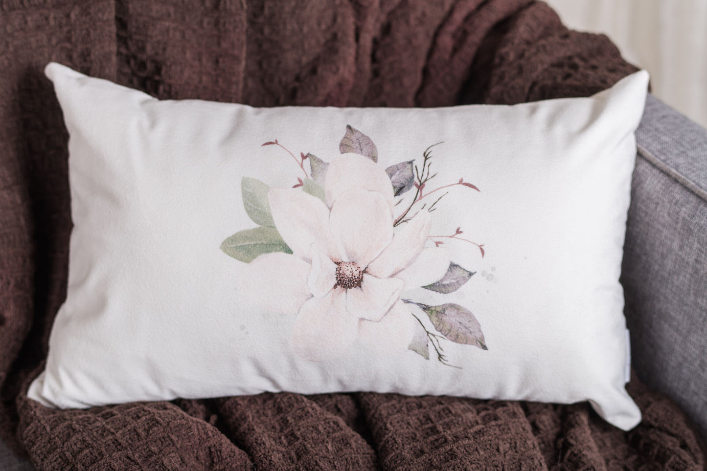 Magnolia Pillow Cover #8