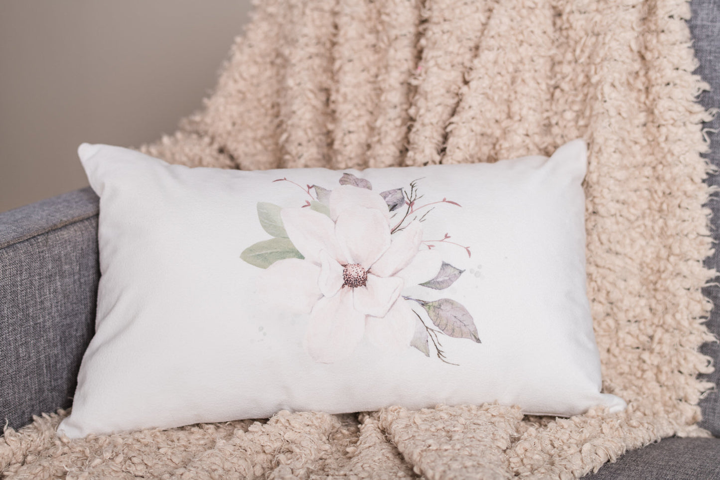 Magnolia Pillow Cover #8
