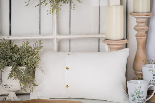 Winterberry "Loved" Pillow Cover