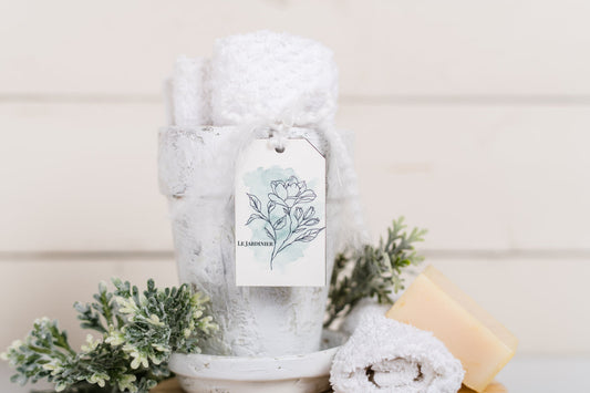 Hello Spring Blooms Decor Tag