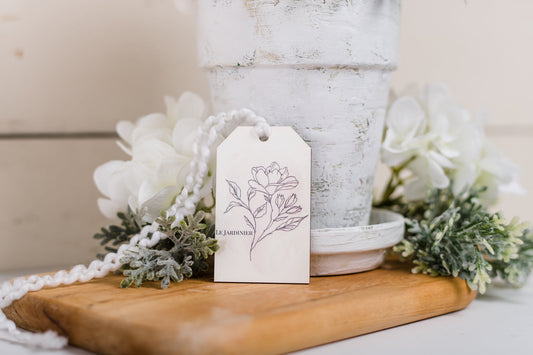 Whimsical Garden - Talk Dirt to Me - Decor Tags