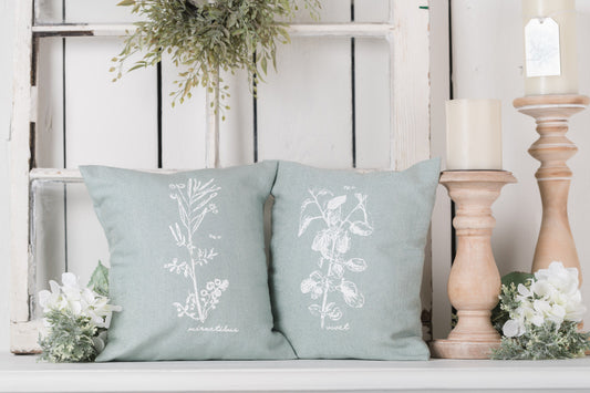Botanical Accent Pillow Covers