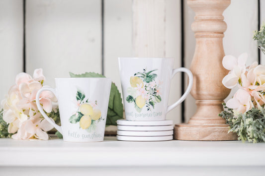 Lemondrops Latte Coffee Mugs