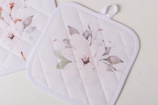 Magnolia Pot Holders #1