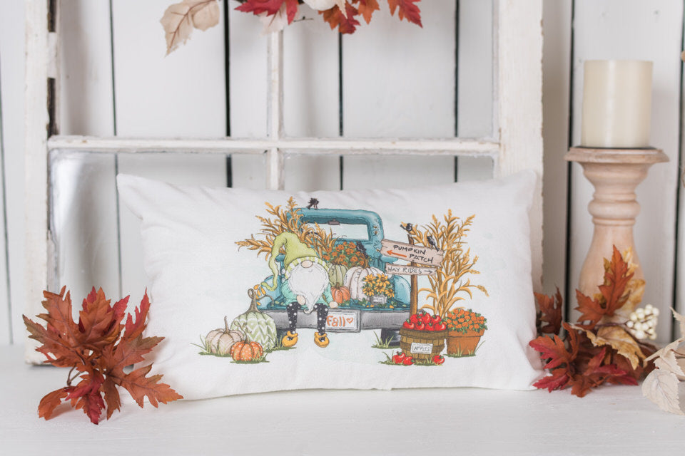Whimsical Fall Pillow Cover