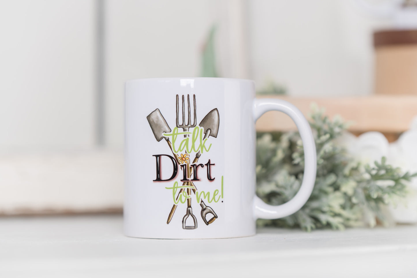 Whimsical Garden Coffee Mugs