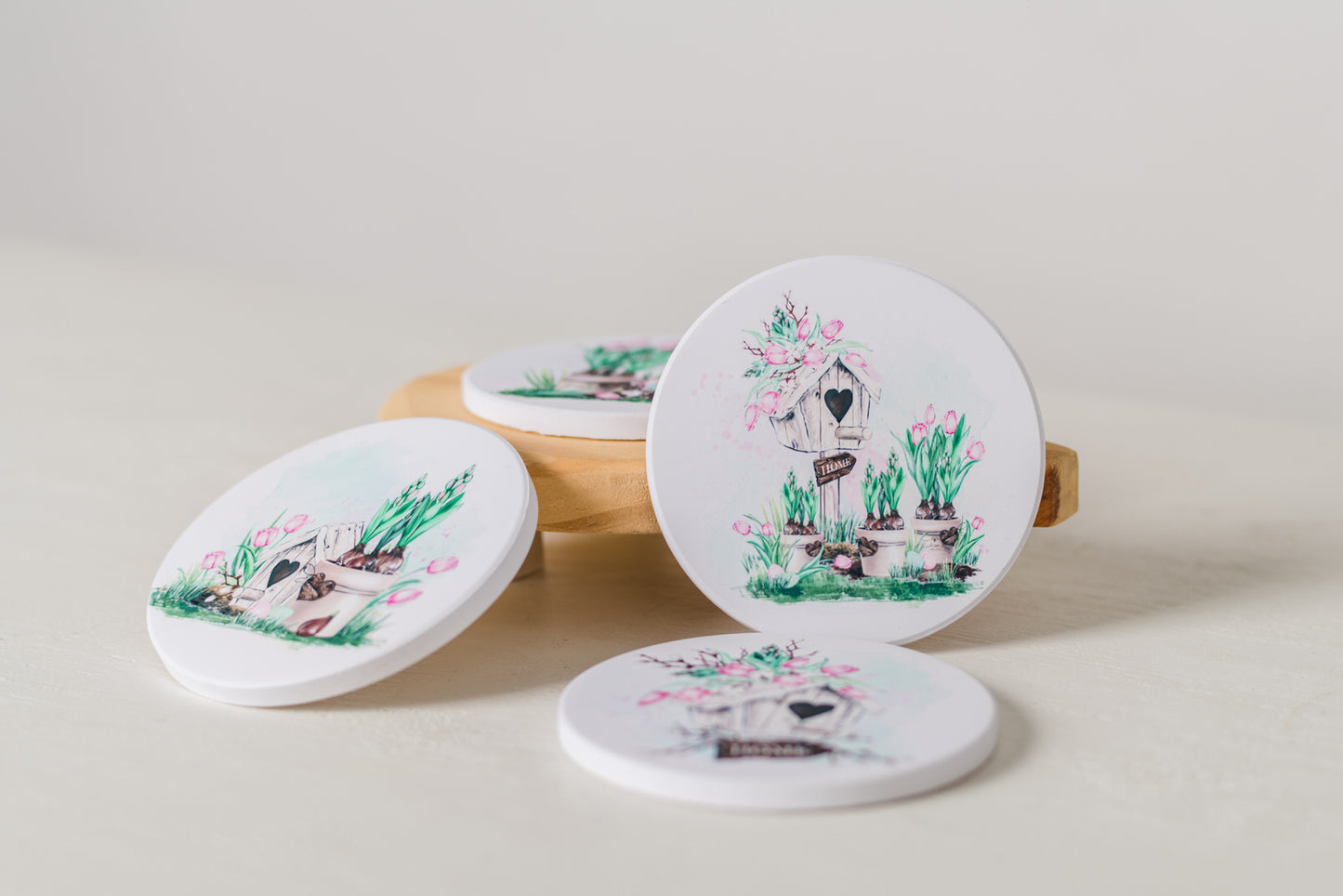 Spring Garden Coasters