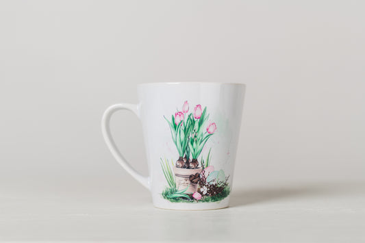 Spring Garden Latte Mugs