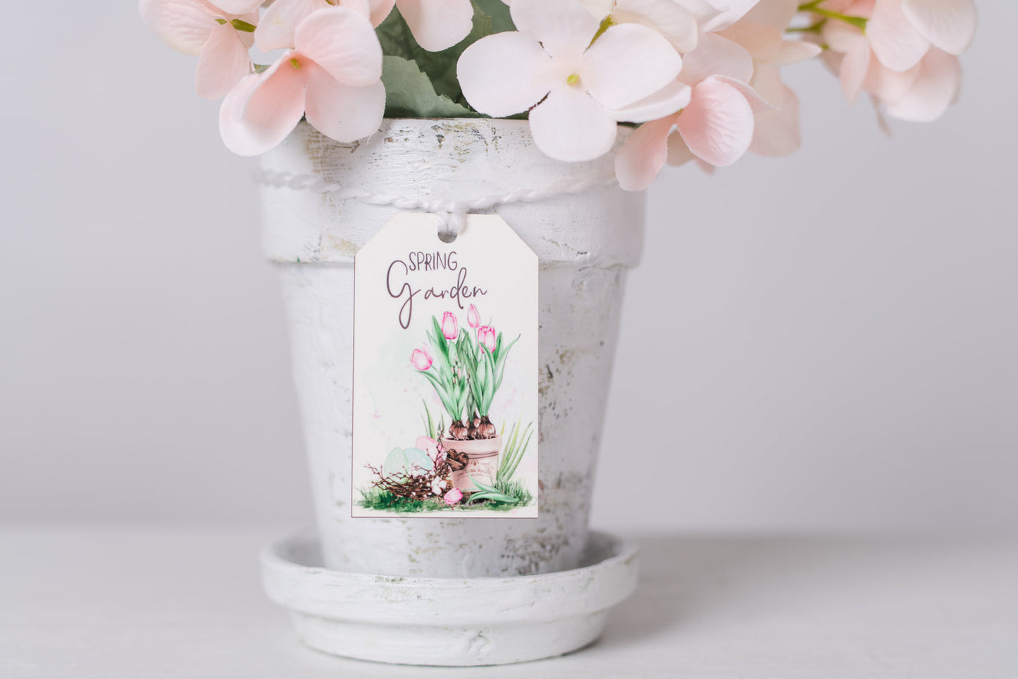 Flower Market - Lilac Decor Tag