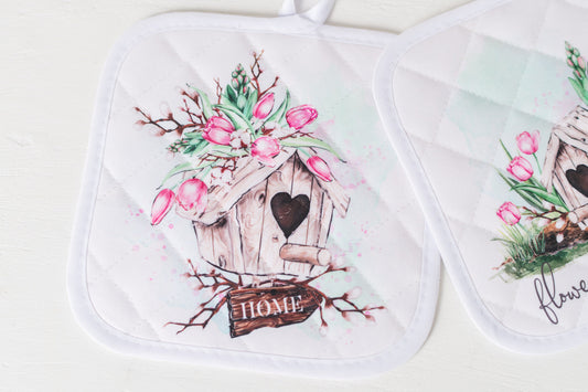 Spring Garden Pot Holders