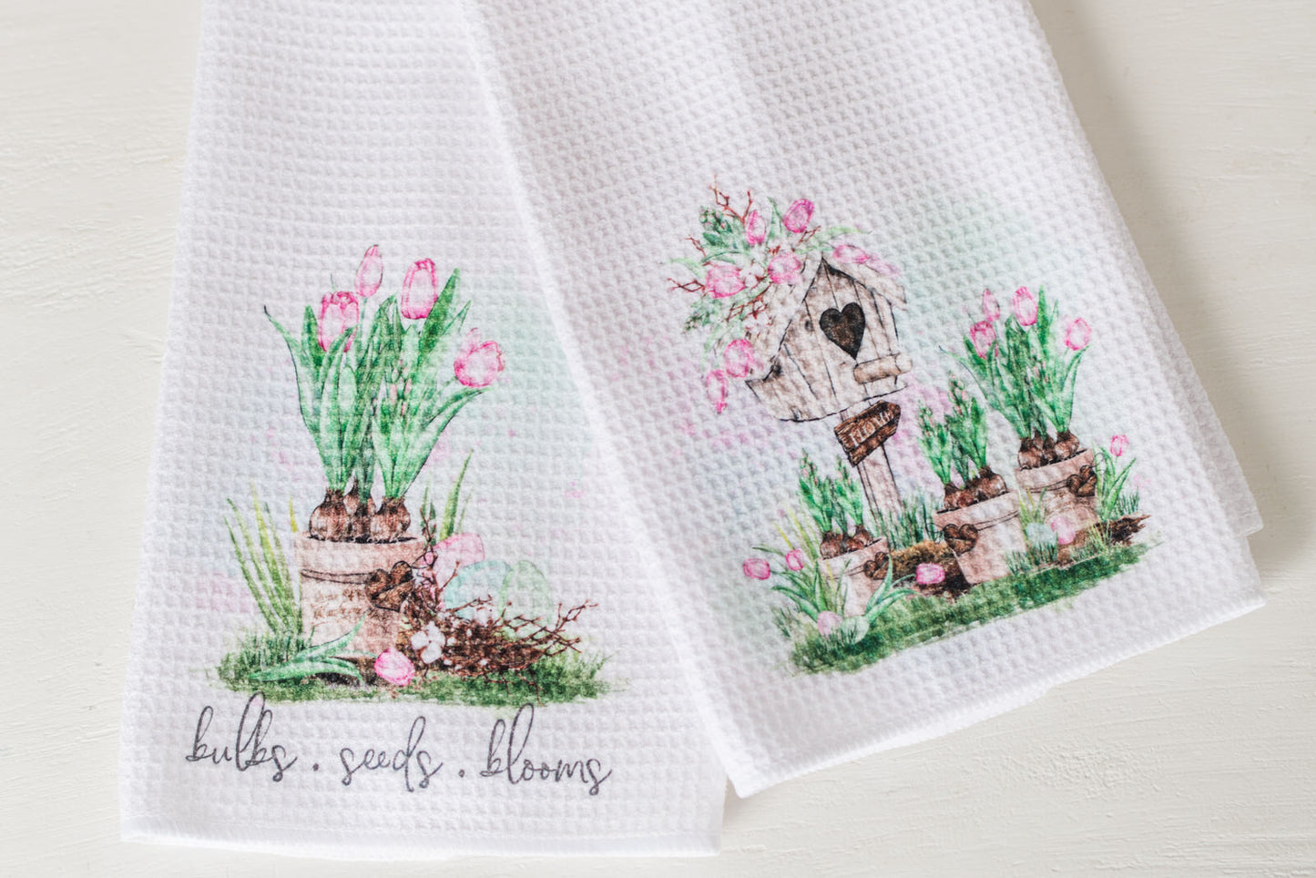 Spring Garden Tea Towels