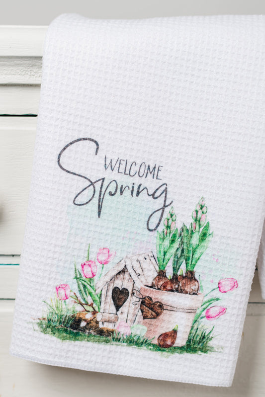 Spring Garden Tea Towels